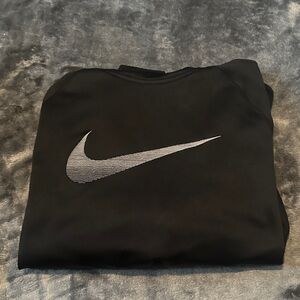 Nike Boys Black Crewneck Sweater